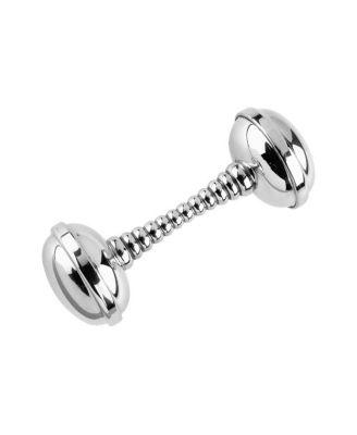Stacking Rings Dumbbell Rattle by SALISBURY