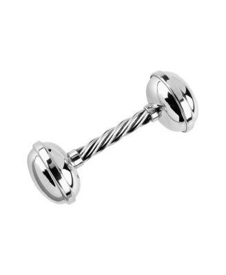 Twisted Handle Dumbbell Rattle by SALISBURY