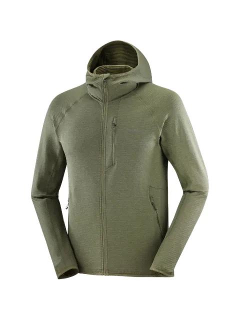 Essential logo-print raglan-sleeve jacket by SALOMON