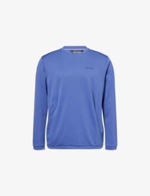 Motomesh Crewneck Woven Top by SALOMON