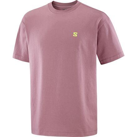 Round Logo Graphic T-Shirt by SALOMON