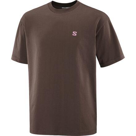 Round Logo Graphic T-Shirt by SALOMON