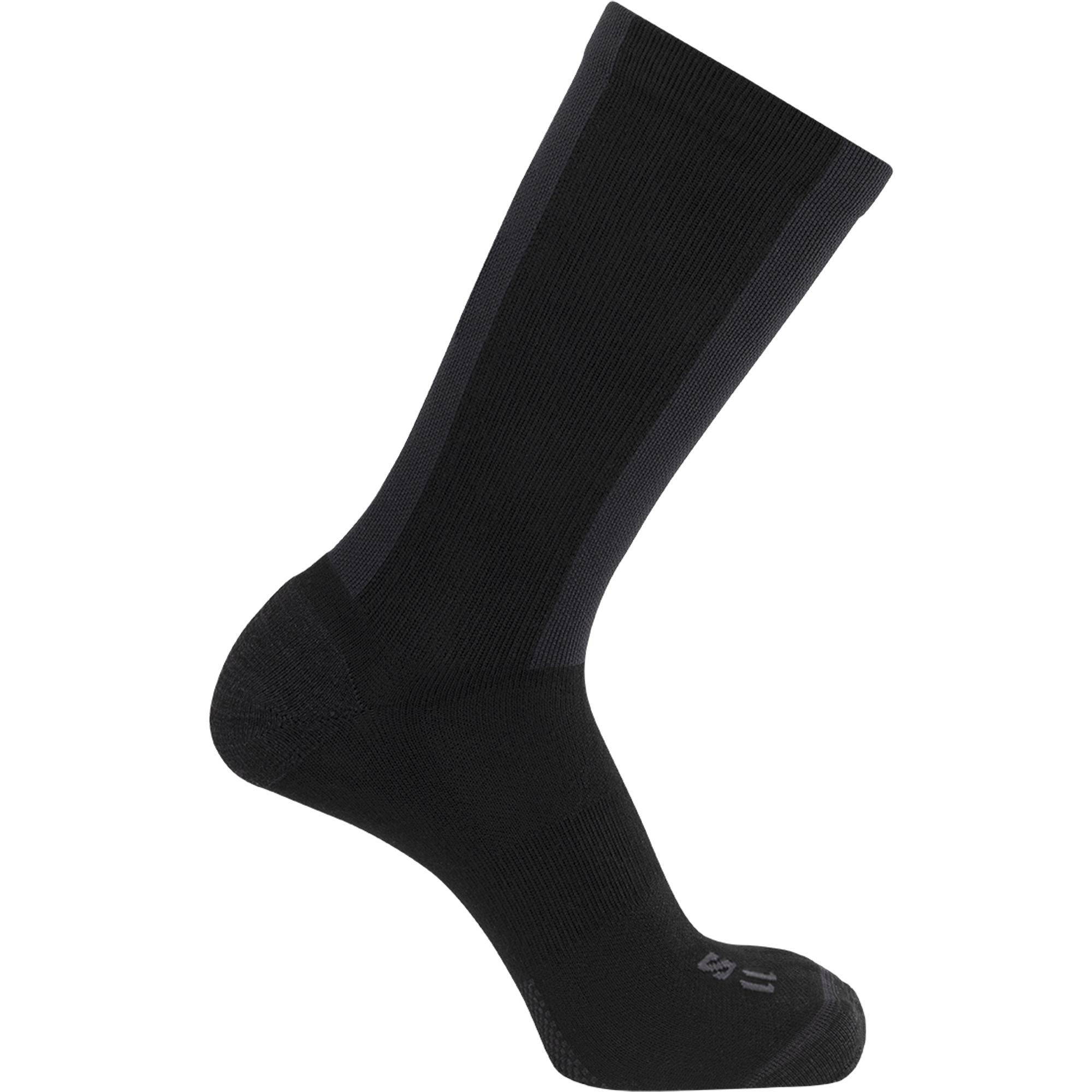 SALOMON - 11S Sock A.B.1 - (Black/Alloy) by SALOMON