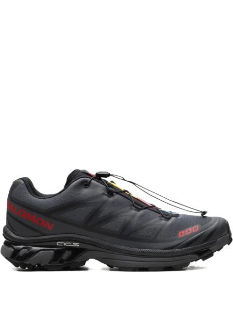 XT-6 "JJJJound - Black Fiery Red" sneakers by SALOMON