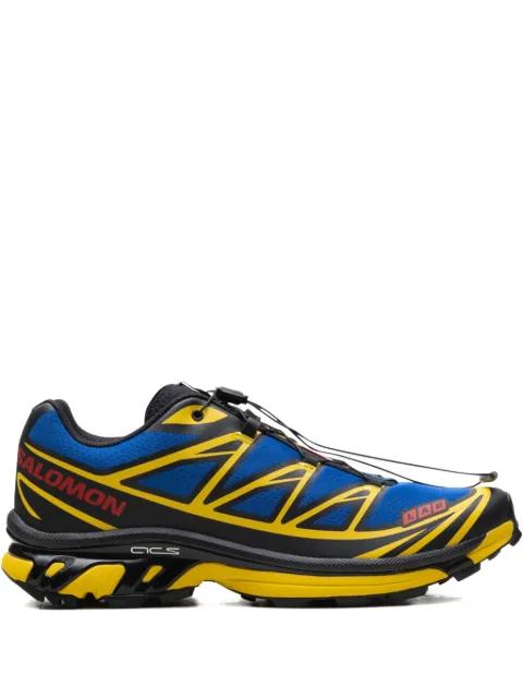 XT-6 "JJJJound - Nautical Blue/Lemon/Black" sneakers by SALOMON