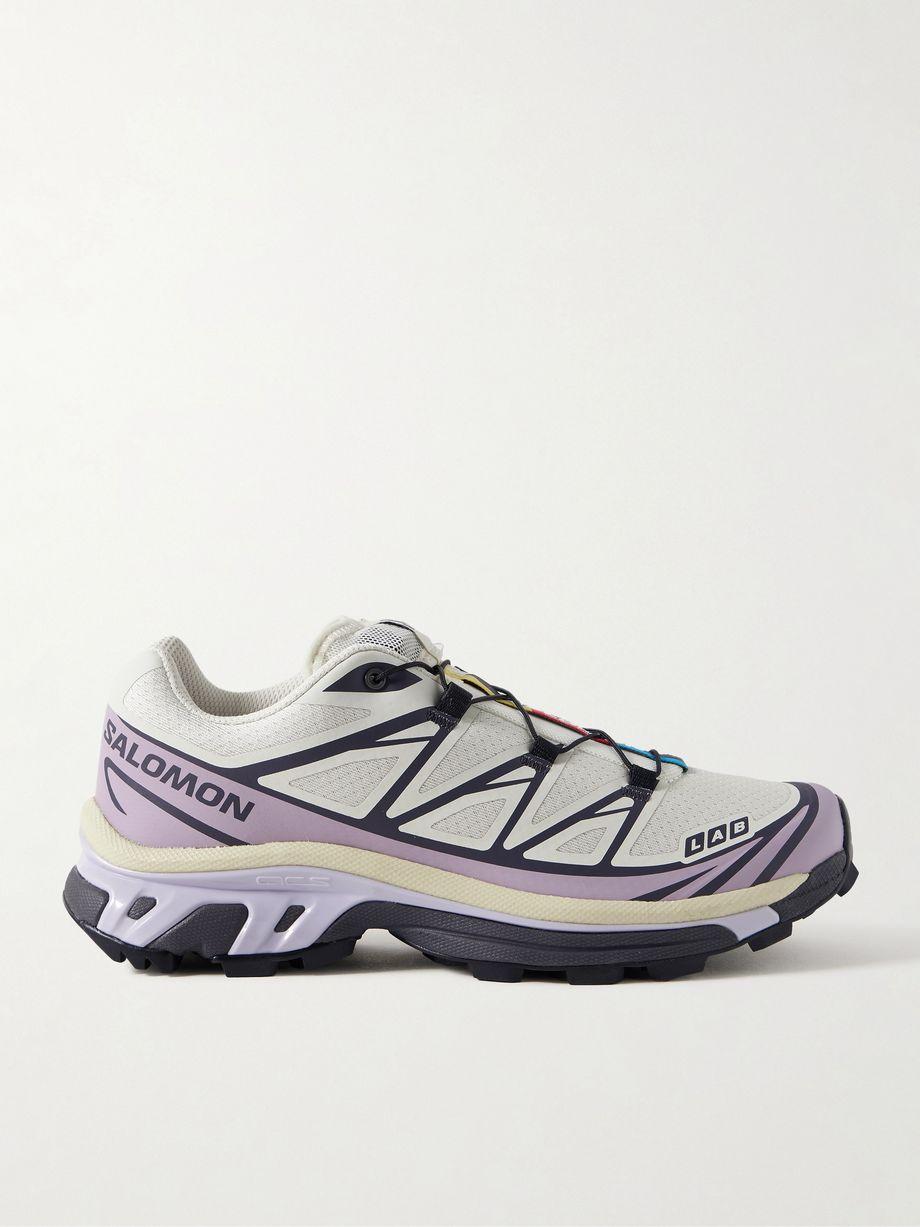 XT-6 rubber-trimmed mesh sneakers by SALOMON