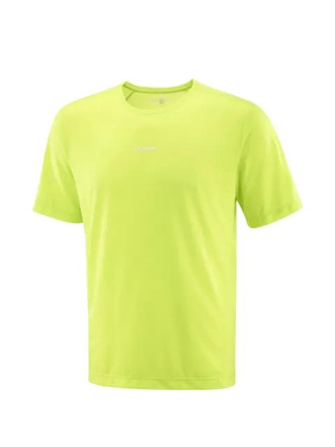 logo-print mesh t-shirt by SALOMON