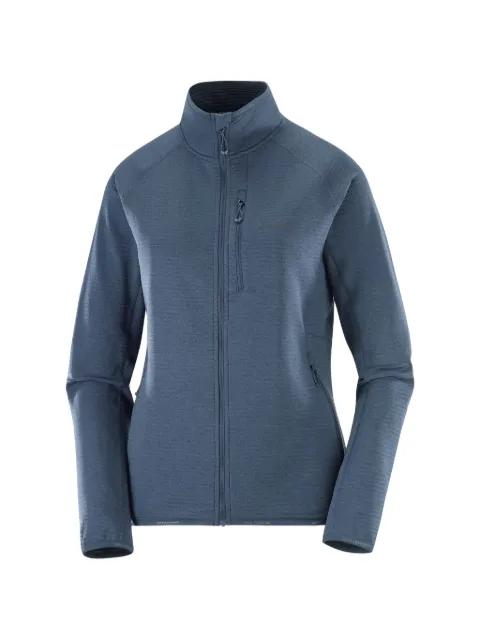 marl-pattern midlayer sweatshirt by SALOMON
