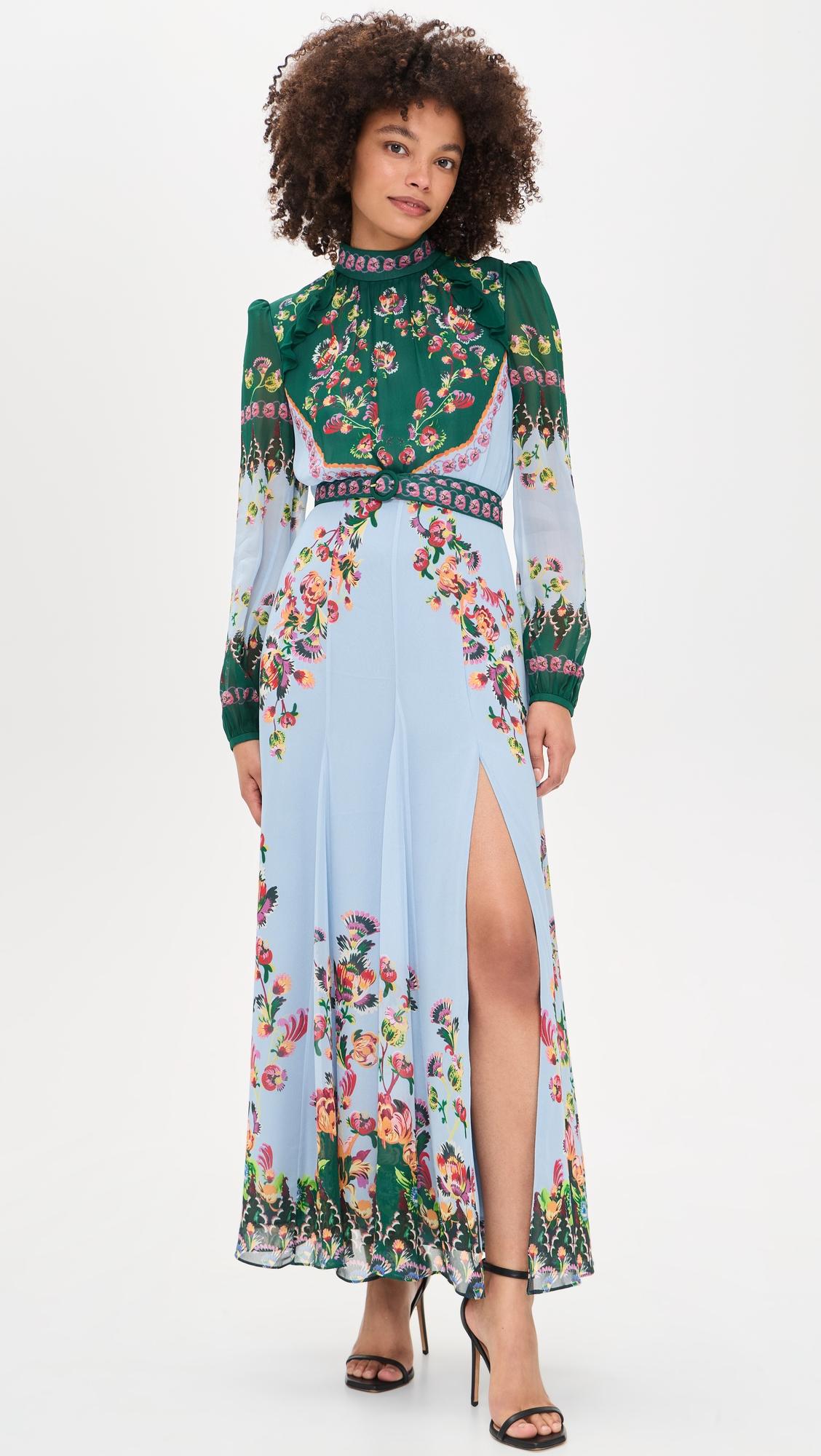 Jacqui-B Printed Dress by SALONI