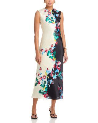 Olympia Silk Dress by SALONI