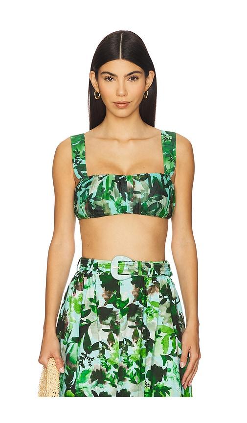 SALONI Chandra Choli in Green by SALONI