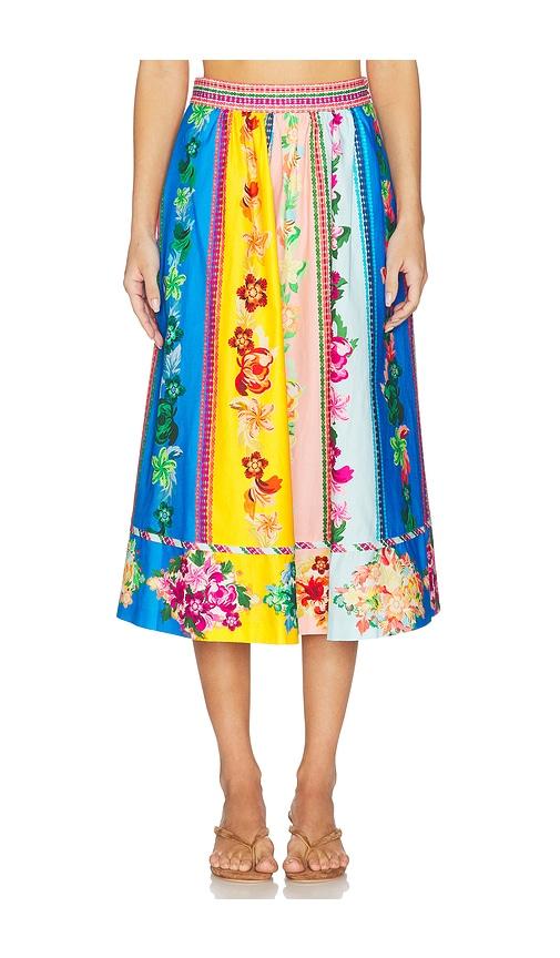 SALONI Pia Skirt in Blue by SALONI