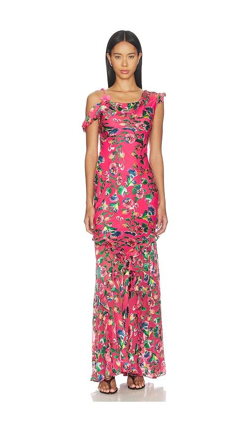 SALONI Seema Dress in Pink by SALONI