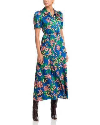 Vanessa-D Silk Shirt Dress by SALONI