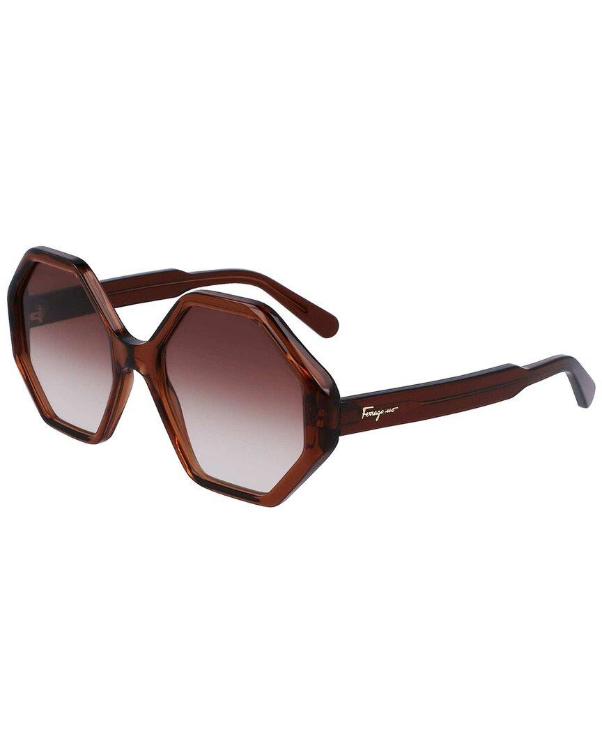 Ferragamo Women's Fashion 55mm Sunglasses by SALVATORE FERRAGAMO