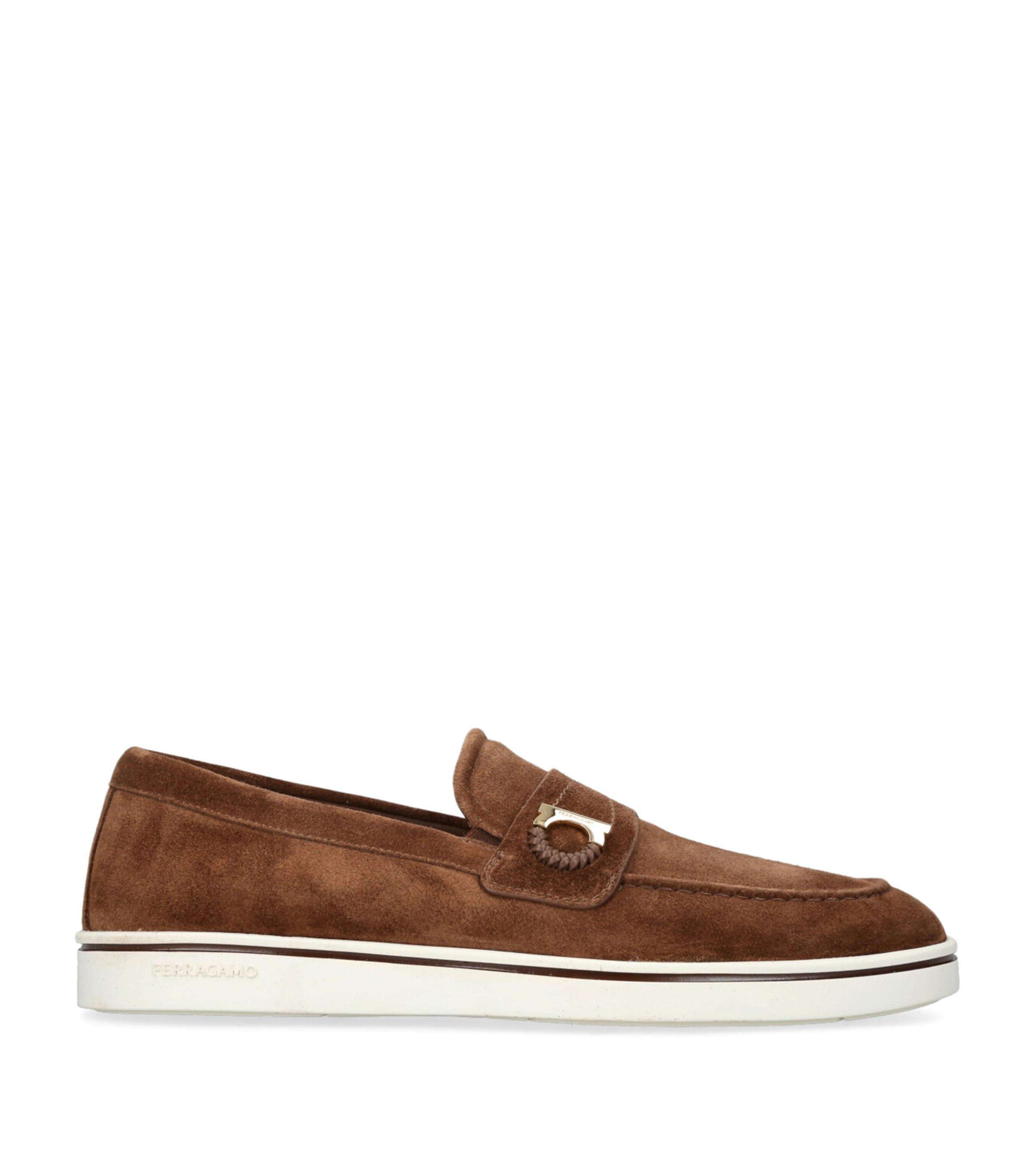 Salvatore Ferragamo Suede Loafers by SALVATORE FERRAGAMO