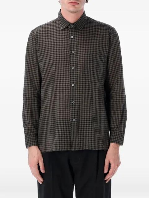 Tahiti check-pattern chest-pocket shirt by SALVATORE PICCOLO