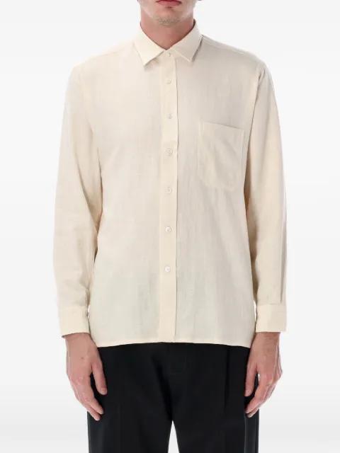 Tahiti chest-pocket long-sleeve shirt by SALVATORE PICCOLO