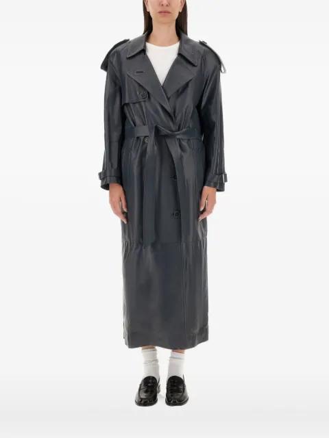 belted coat by SALVATORE SANTORO