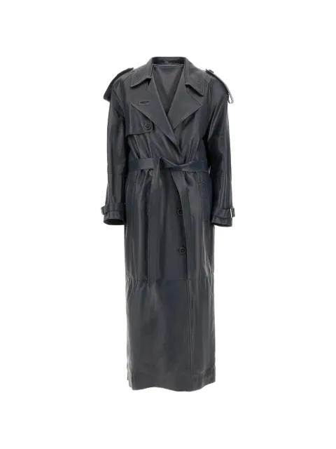 belted trench coat by SALVATORE SANTORO
