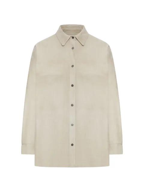 leather shirt by SALVATORE SANTORO