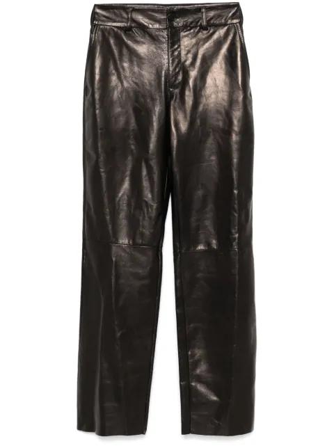 leather trousers by SALVATORE SANTORO