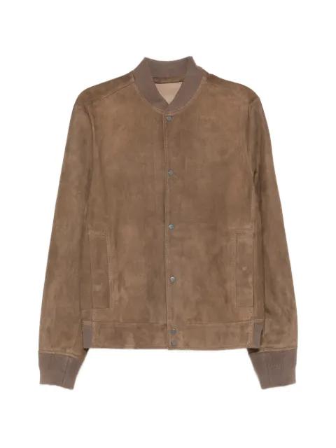 snap-button bomber jacket by SALVATORE SANTORO