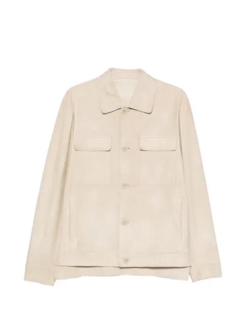 suede shirt by SALVATORE SANTORO