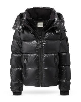 Boys' Glacier Removable Hood Down Jacket - Big Kid by SAM.