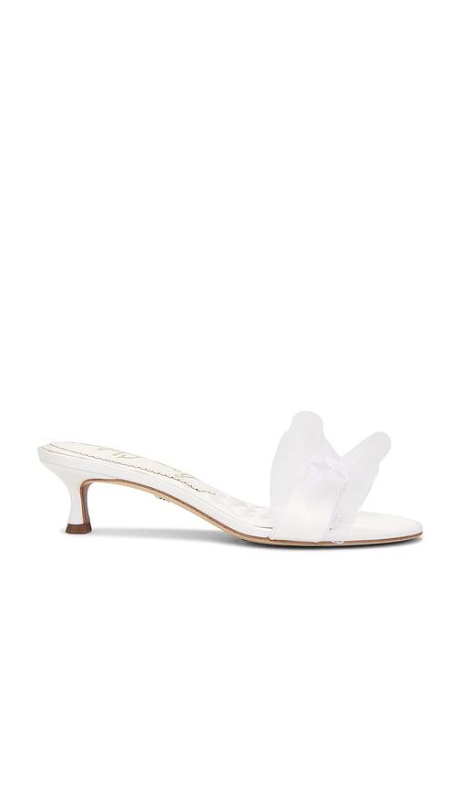 Sam Edelman Corrie Sandal in White by SAM EDELMAN