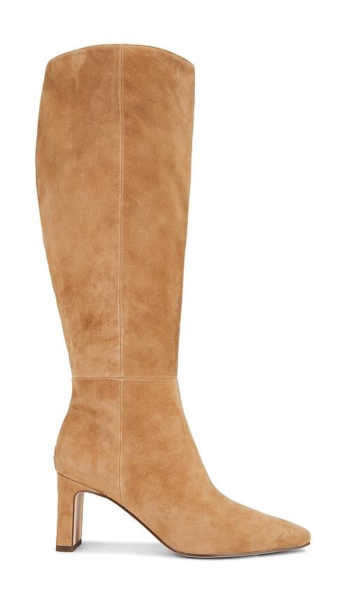 Sam Edelman Sylvia Wide Calf Boot in Tan by SAM EDELMAN