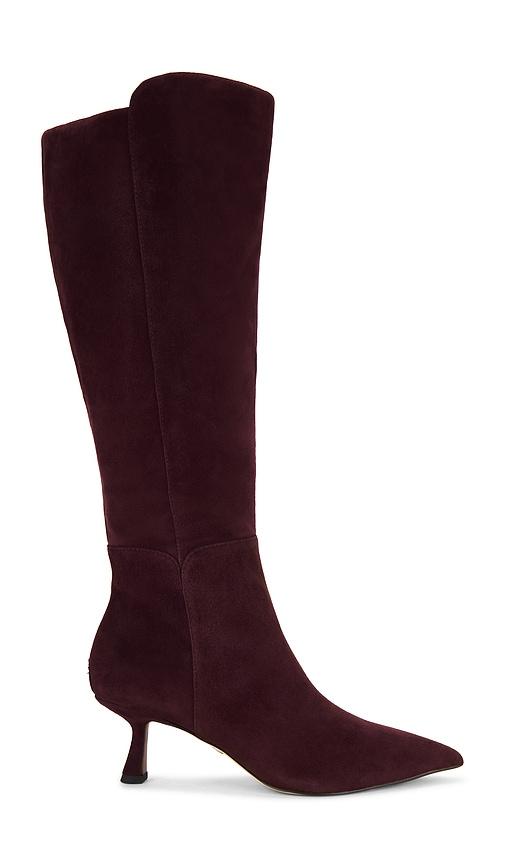 Sam Edelman Taylin Wide Calf Boot in Purple by SAM EDELMAN