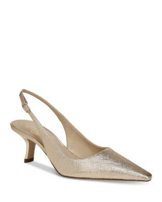 Women's Bianka Wide Slingback Kitten Heels by SAM EDELMAN