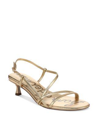 Women's Cora Kitten Heel Sandals by SAM EDELMAN