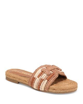 Women's Miya Woven Slides by SAM EDELMAN