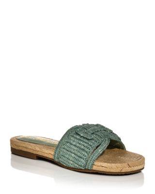 Women's Miya Woven Slides by SAM EDELMAN