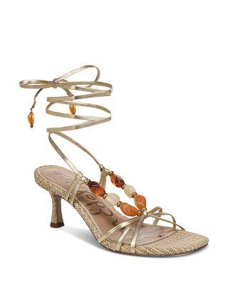 Women's Paloma Ankle Tie Sandals by SAM EDELMAN