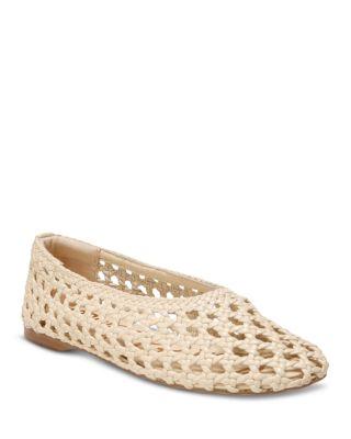 Women's Shira Woven Leather Ballet Flats by SAM EDELMAN