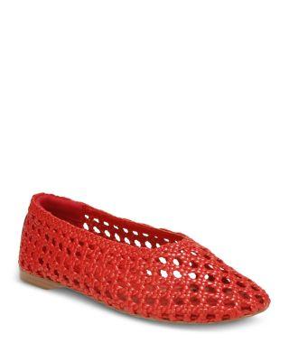 Women's Shira Woven Leather Ballet Flats by SAM EDELMAN