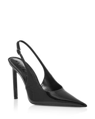 Women's Tegan Patent Leather Slingback Pumps by SAM EDELMAN