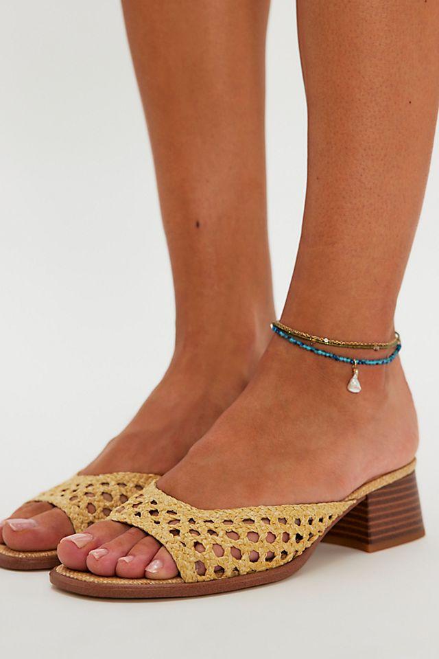 Fynn Woven Heels by SAM EDELMAN | FREE PEOPLE