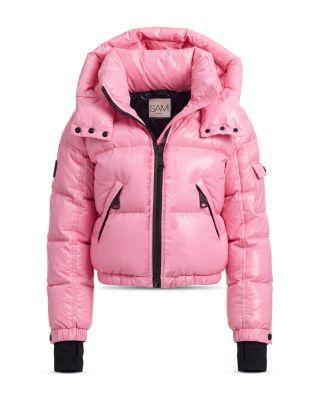 Girls' Freestyle Cropped Short Down Puffer Coat - Big Kid by SAM.