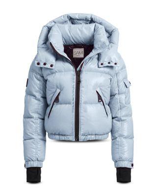 Girls' Freestyle Cropped Short Down Puffer Coat - Big Kid by SAM.