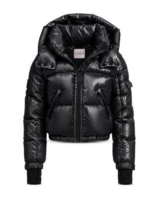 Girls' Freestyle Cropped Short Down Puffer Coat - Big Kid by SAM.