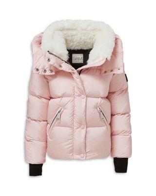Girls' Lara Quilted Down Jacket - Big Kid by SAM.