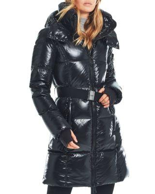 Noho Belted Down Coat by SAM.