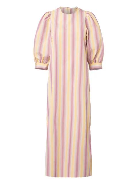 Celestina puff-sleeve dress by SAMSOE&SAMSOE