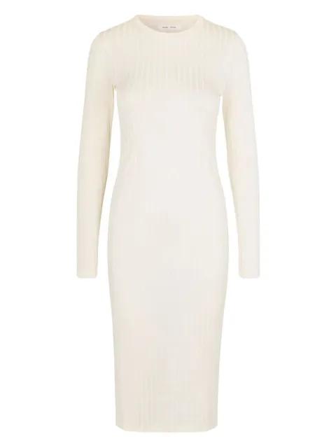 Jenari long-sleeve midi dress by SAMSOE&SAMSOE