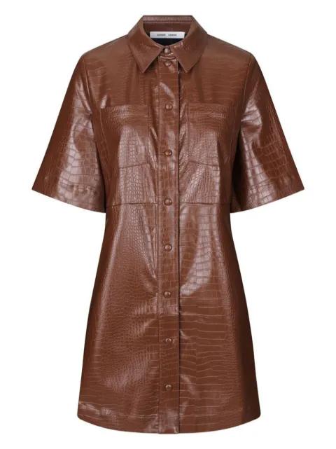 Myla short-sleeve shirt dress by SAMSOE&SAMSOE