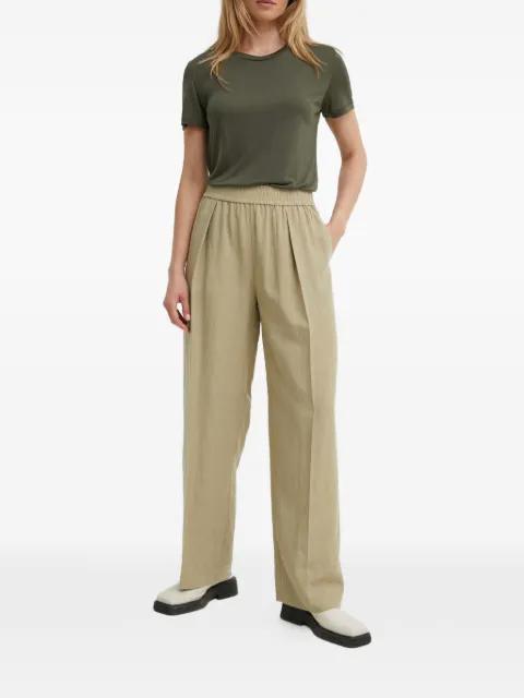 SAJULIA pleated trousers by SAMSOE&SAMSOE